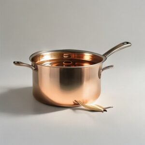 Copper Mirror Finish Saucepan 2L